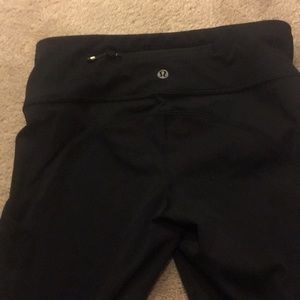 Lululemon black workout pants